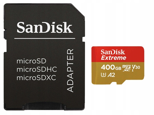 Karta pamięci SanDisk Extreme microSDXC 400 GB