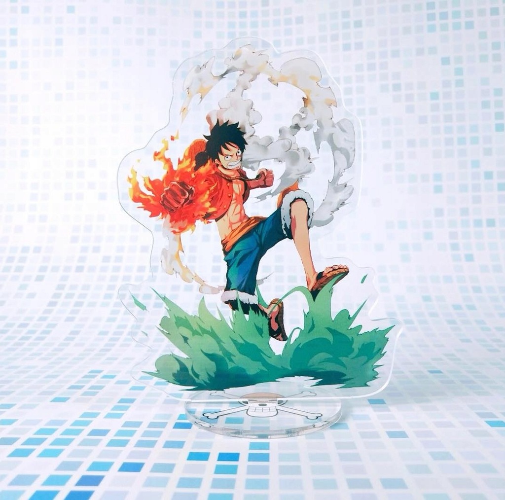 ONE PIECE Monkey D. Luffy Akrylowa Figurka Anime figurka dekoracyjna stojak