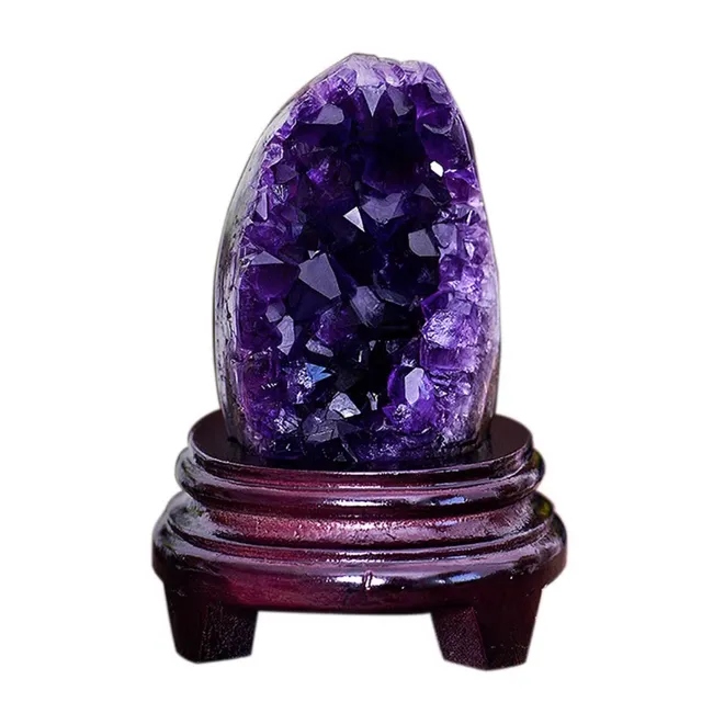 Natural Amethyst Cave Original Stone Ornament Wishing Energy Collection