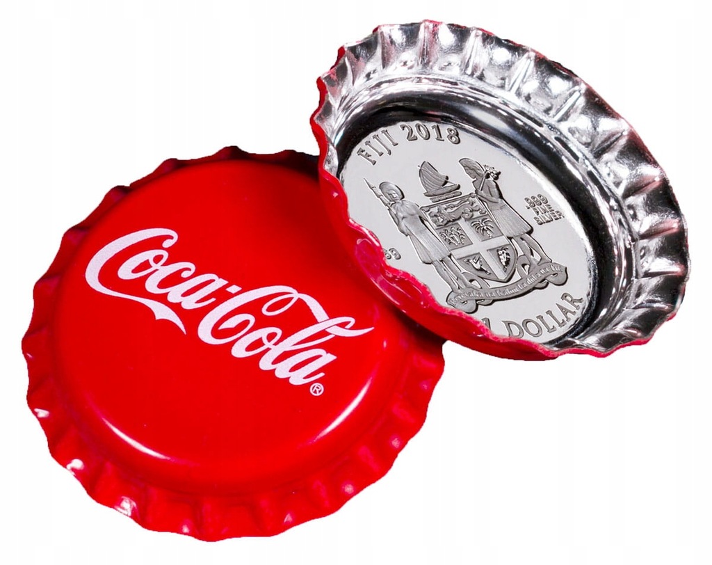 1$ Coca-Cola Bottle Cap-Shaped