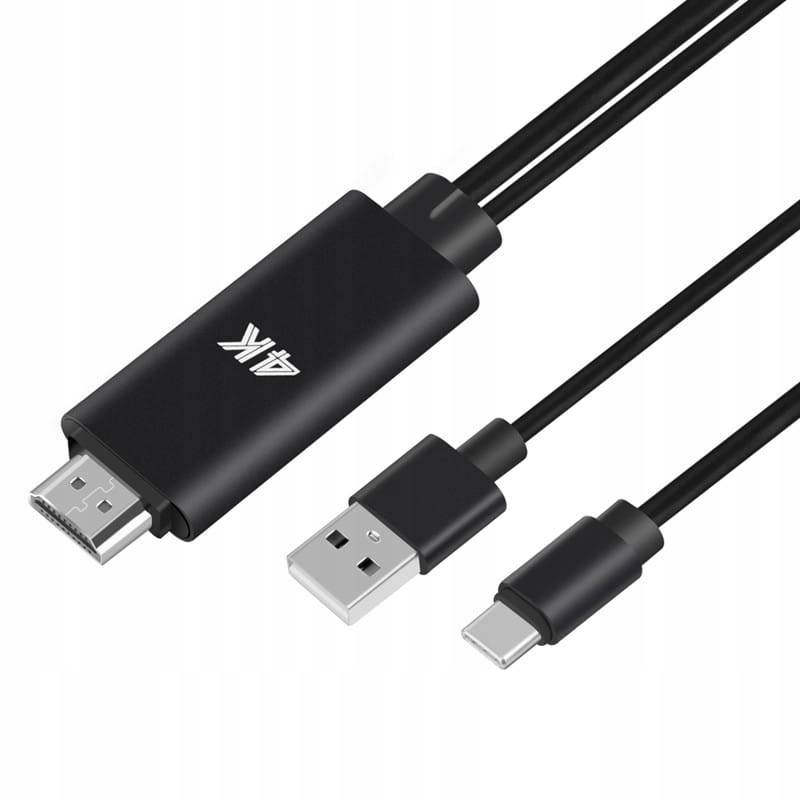 Купить Видеокабель USB Type-C — HDMI 4K для смартфона, ноутбука: отзывы, фото, характеристики в интерне-магазине Aredi.ru