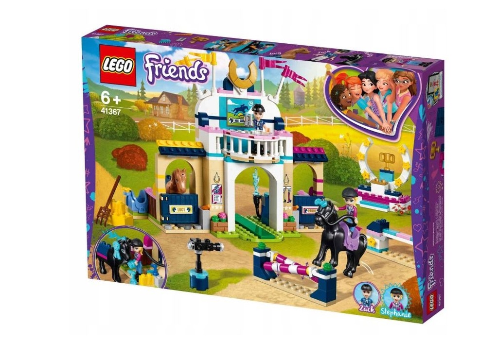 LEGO 41367 FRIENDS SKOKI PRZEZ PRZESZKODY STEPHANI - 12676858168 - oficjalne archiwum Allegro