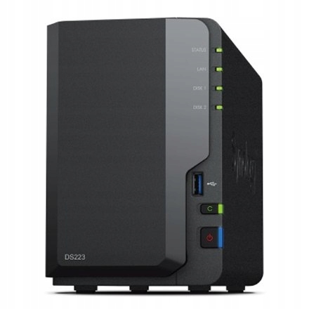 Synology DS223 Do 2 HDD/SSD Hot-Swap, RTD1619B, Cz