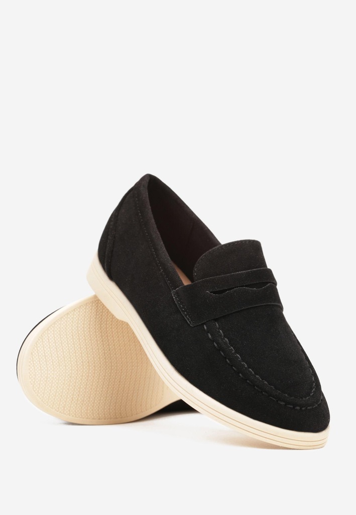 Born2Be Czarne Półbuty 34 Ekozamsz Elegancki