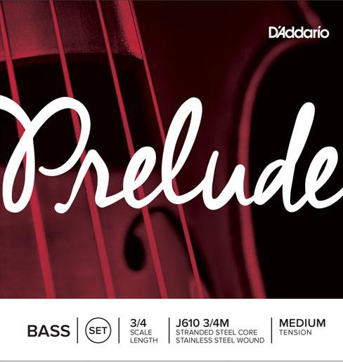 STRUNY DO KONTRABASU D'ADDARIO PRELUDE 3/4 J610