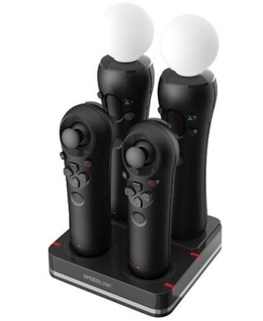 ŁADOWARKA SPEEDLINK DO KONTROLERÓW PS MOVE / STACJA DOKUJĄCA PS MOVE PS4