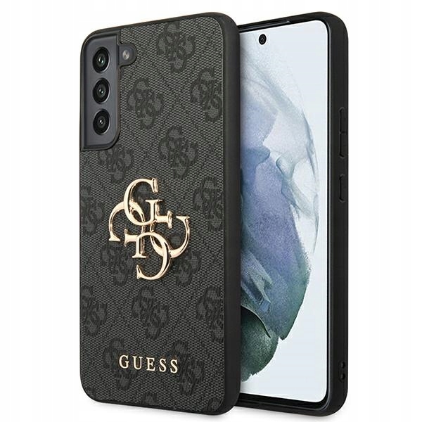 Guess S906 S22+ szary/grey hardcase 4G Big Metal L