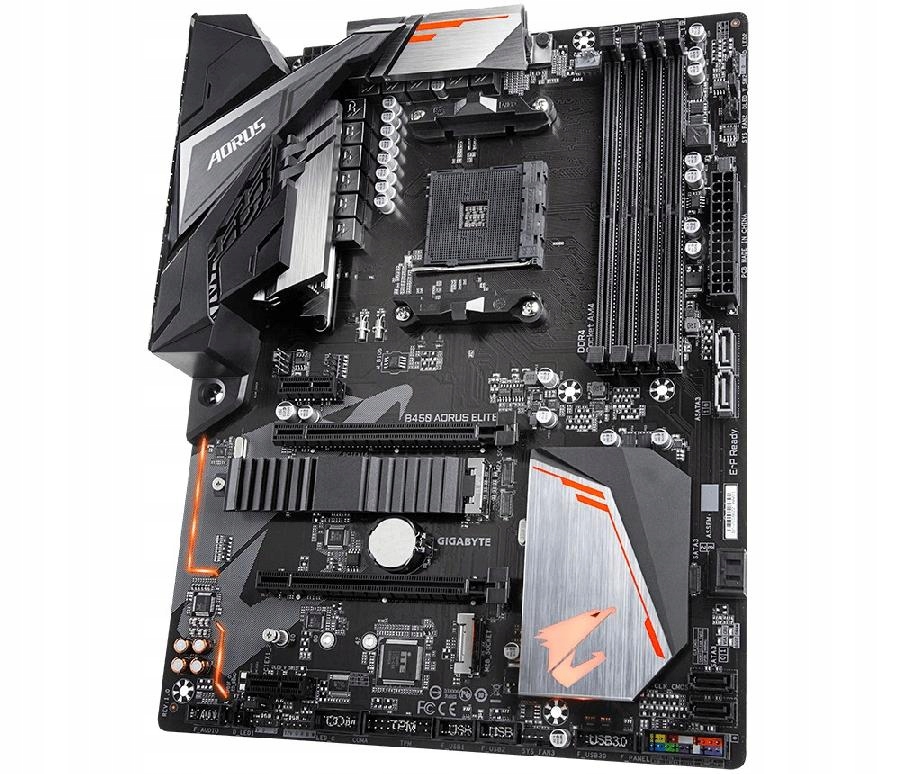 Купить Материнская плата GIGABYTE B450 AORUS ELITE RYZEN 3 НОВЫЙ BIOS: отзывы, фото, характеристики в интерне-магазине Aredi.ru