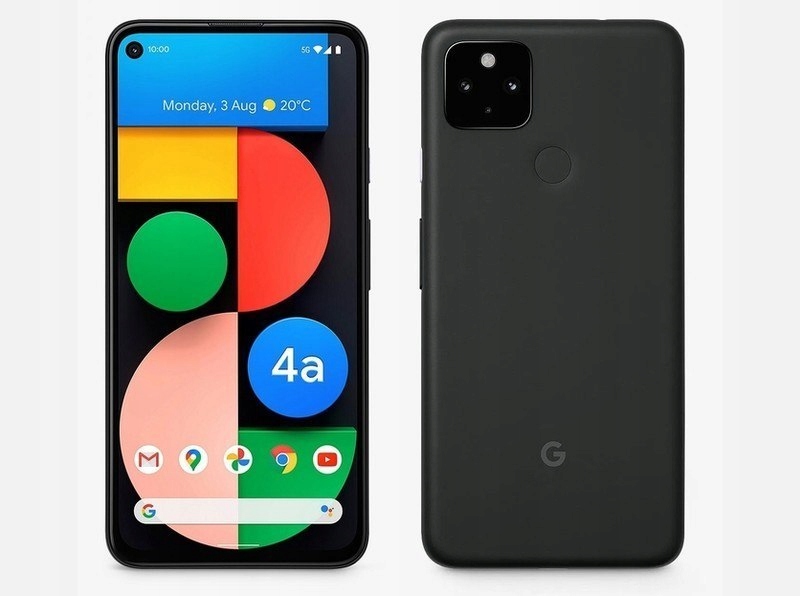 Google Pixel 4a 5G Just Black, 6.2 ", OLED, 1