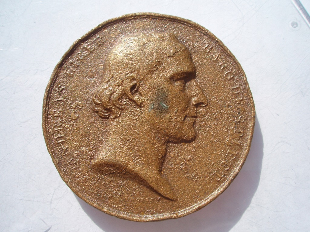 Medal Andreas Liber Baro de Stifft 1834