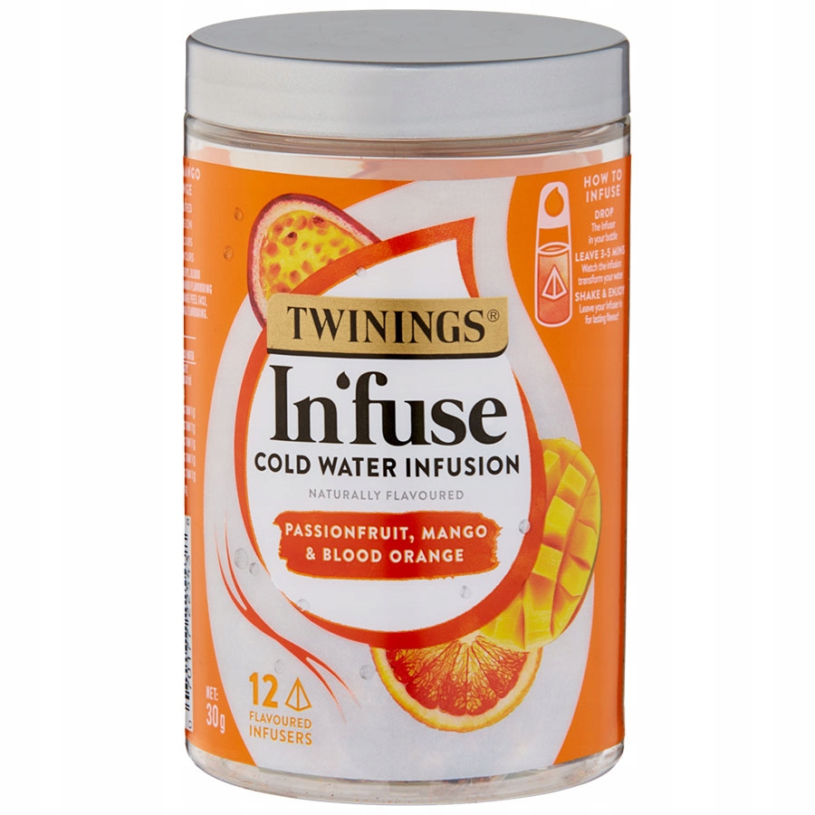 Twinings Cold Infuse Mango Herbata na Zimno 12szt