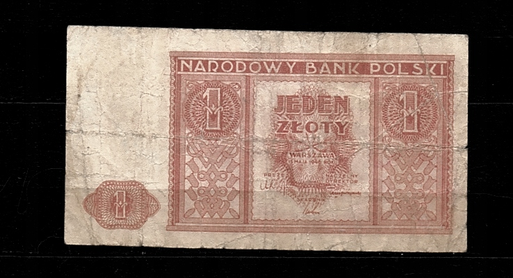 Banknot 1 złoty