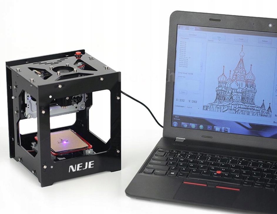 Купить NEJE Mini Лазерный плоттер-гравировальный станок 1500 МВт + БЕСПЛАТНО: отзывы, фото, характеристики в интерне-магазине Aredi.ru