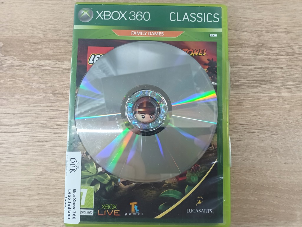 Gra Xbox 360 Lego Indiana Jones Orginal Adventures