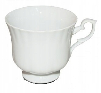 CHODZIEŻ IWONA 220ML FILIŻANKA BIAŁA C000 PORCELAN