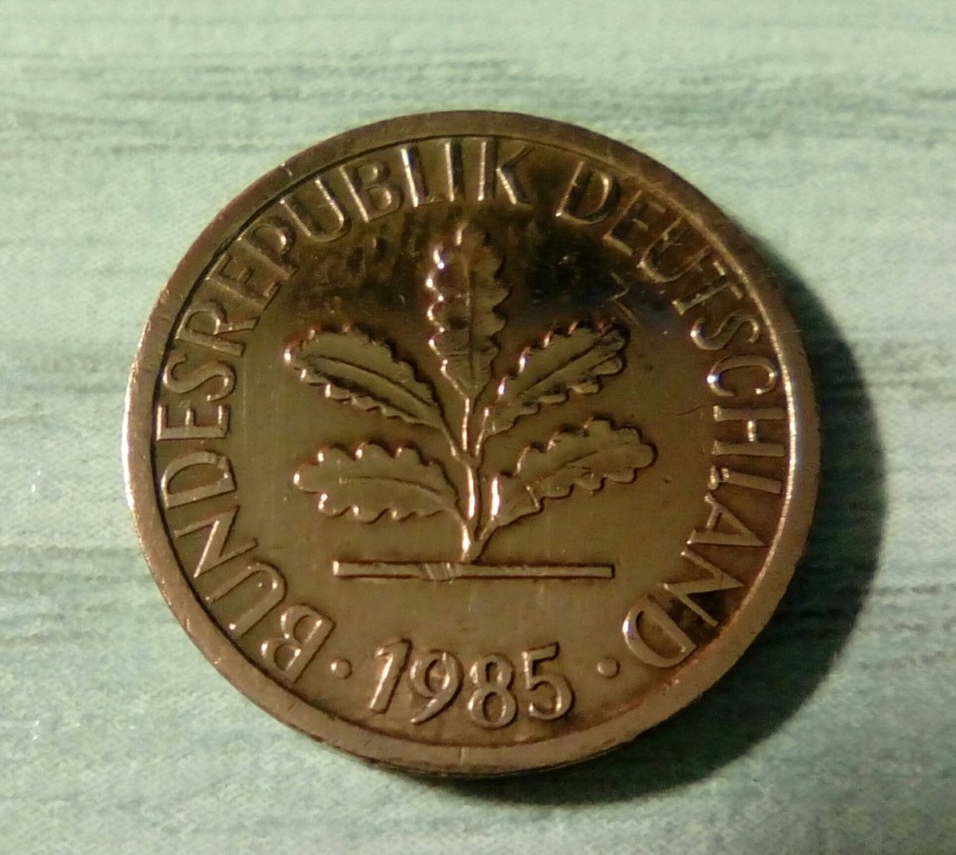 RFN-1 pfennig 1985"D"-WOŚP"Ciułacz"!!!