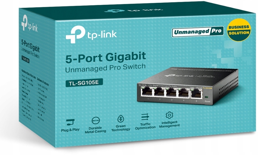 Купить КОММУТАТОР TP-LINK TL-SG105E METAL GIGOWY 5PORT VLAN: отзывы, фото, характеристики в интерне-магазине Aredi.ru