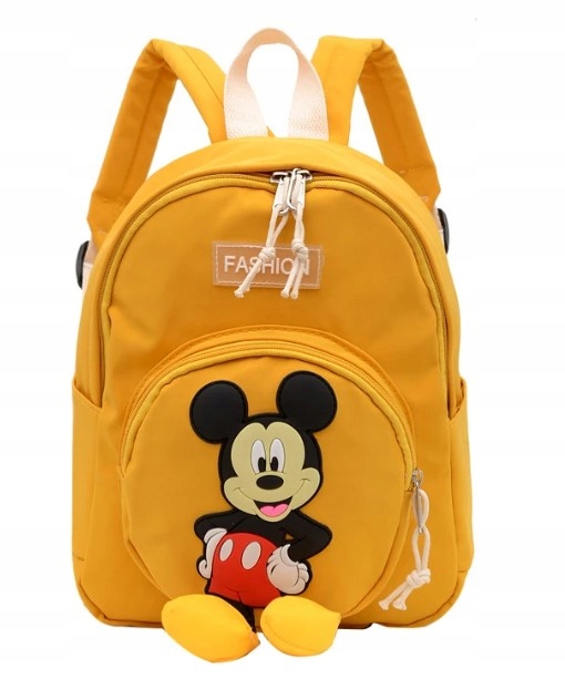 Plecak z Myszką Miki Żółta Torba Podróżna DISNEY