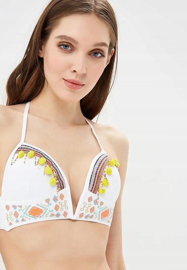 DA2836 RIVER ISLAND__XXZ GÓRA OD BIKINI WZÓR__L