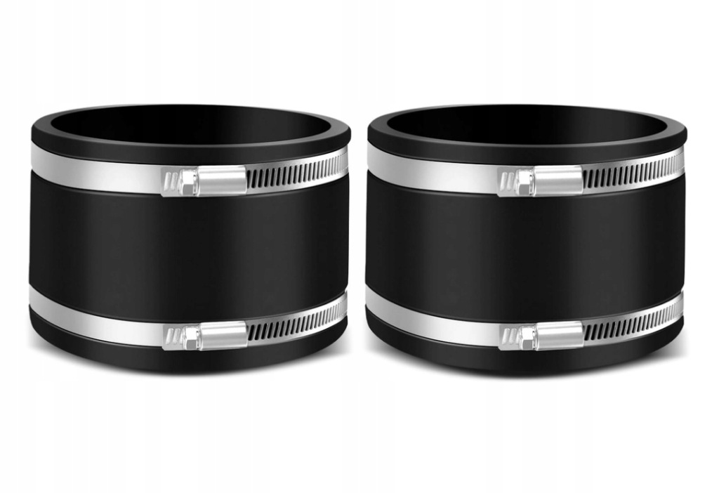 Elastyczna gumowa złączka 100 mm 2 sztuki