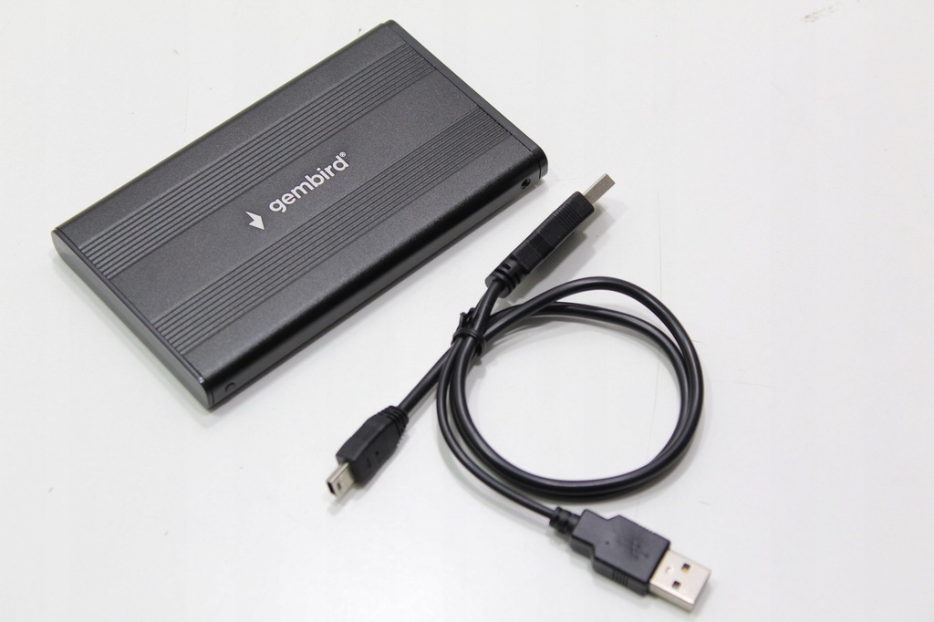 Dysk przenośny Gembird USB 2.0 250GB Czarny FV GW
