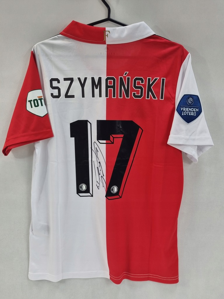 Szymański - Feyenoord - koszulka z autografem