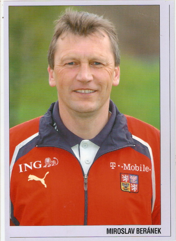 Czech Footbal Team   Miroslav Beranek