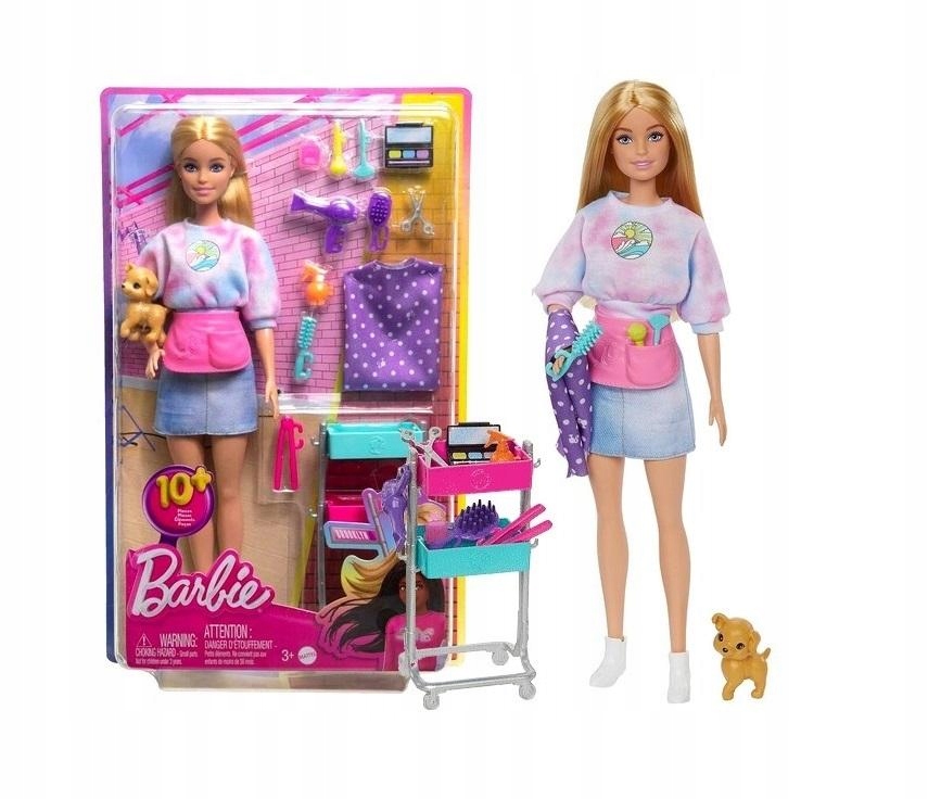 BARBIE MALIBU STYLISTKA Z PIESKIEM HNK95 -