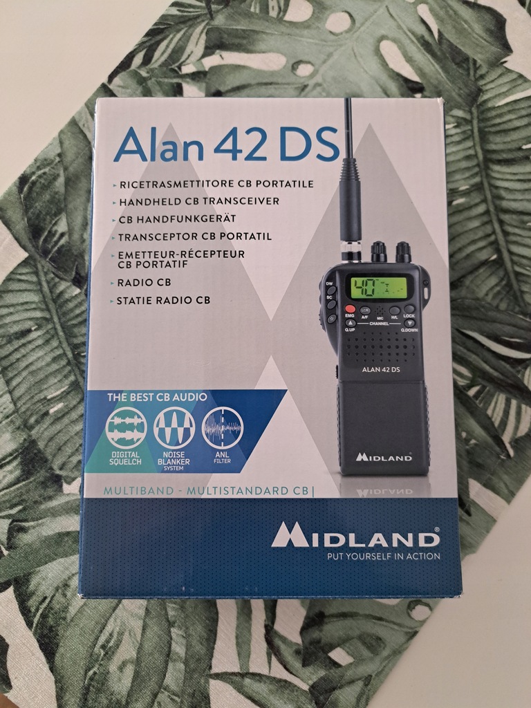 Radiotelefon przesnośny Alan/Midland 42 DS ręczny