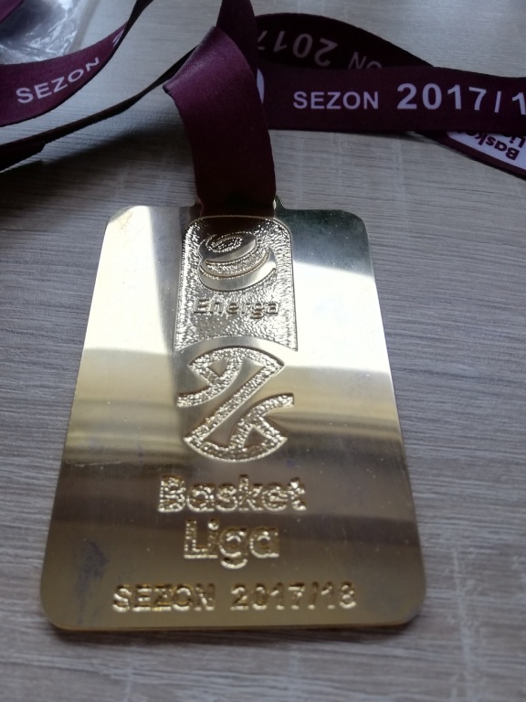 Złoty medal Anwilu Energa Basket Liga 2017/2018