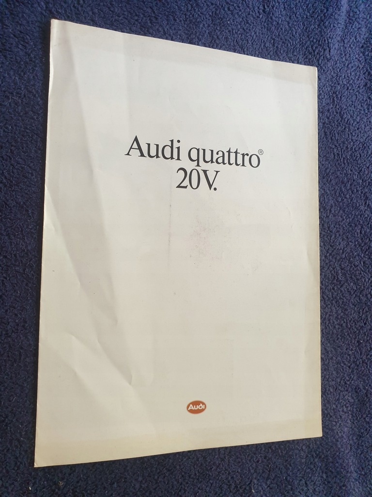 I----> Audi quattro 20V - 01/1990 ! ! !