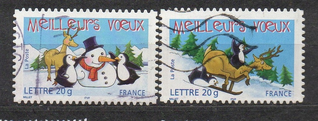 Francja-2005 Mi 4013,14