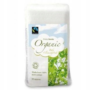 Simply Gentle Duże Waciki Organiczne (60 szt.)