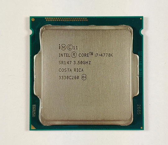 Procesor Intel Core i7 - 4770K 4 x 3,5 GHz 8MB BEZ CHŁODZENIA