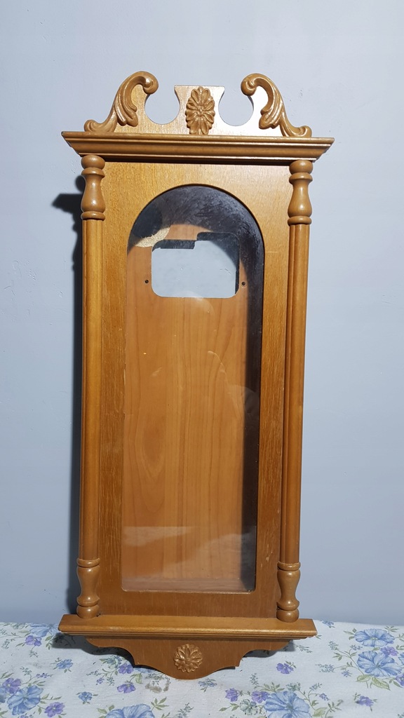 Obudowa HERMLE skrzynka drewniana zegar wiszący