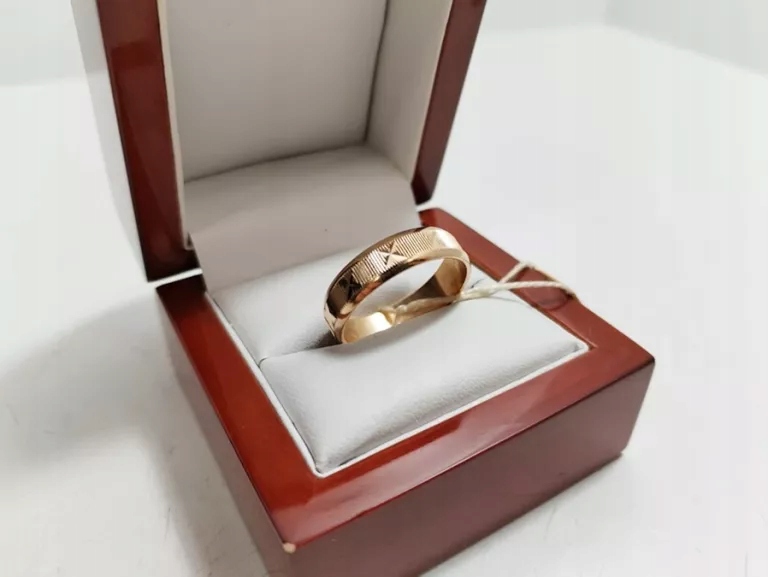 ZŁOTA OBRĄCZKA 585, 14K, 5,35G, 26G