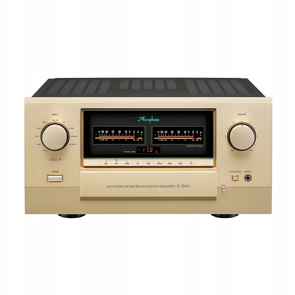 Accuphase E-800 - zintegrowany wzmacniacz stereo