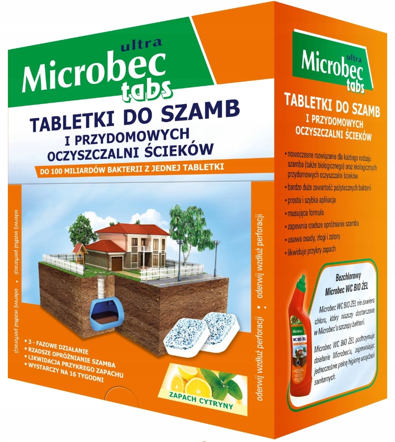 Bros Microbec Ultra - TABLETKA do SZAMB 1szt.