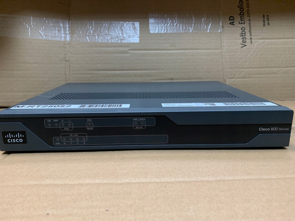 Cisco 800 router przewodowy