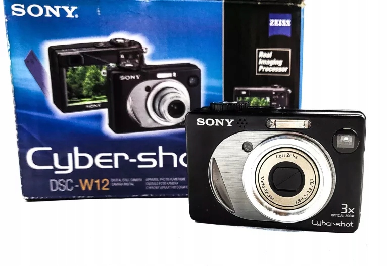 APARAT SONY DSC-W12 13402150000 oficjalne archiwum Allegro