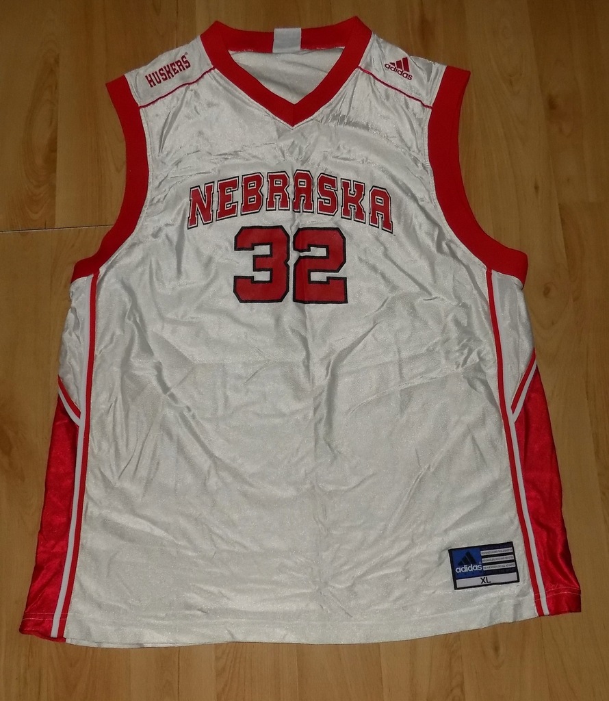 Koszulka NBA Adidas Huskers Nebraska rozm.XL