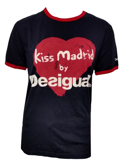 DESIGUAL BLUZKA KISS MADRID S/M NOWA