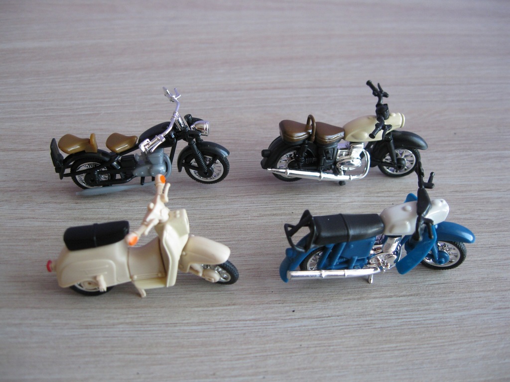 Modele starych motocykli - SIMSON MZ - DDR