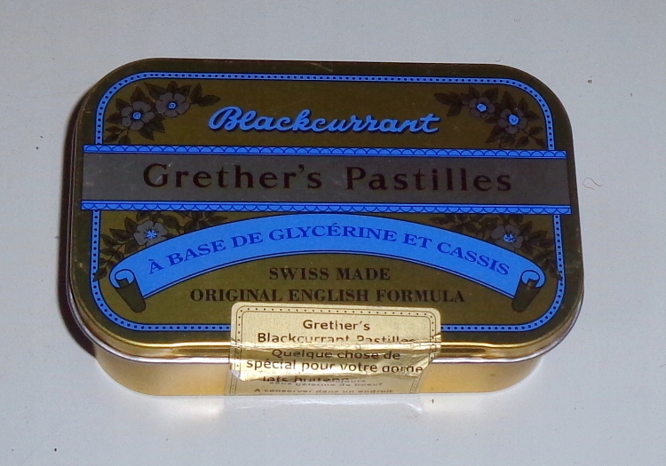 Grether's Pastilles - stara puszka z Belgii.