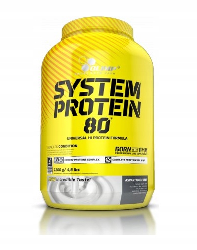 OLIMP SYSTEM PROTEIN 80 2200g IZOLAT WPC BIAŁKO