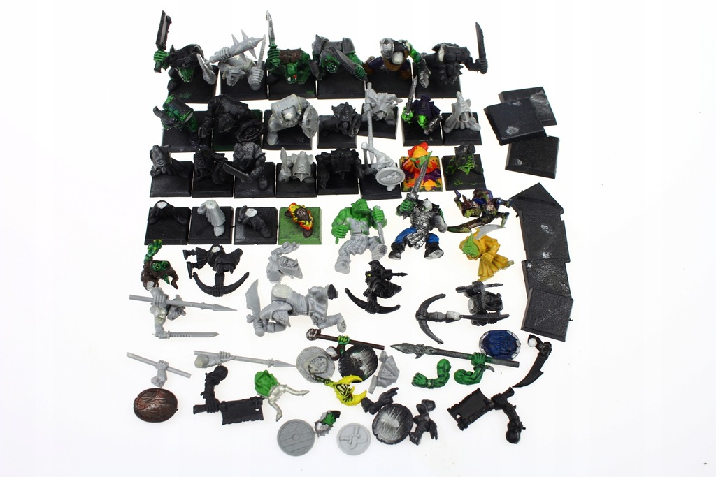 Warhammer Orcs i Goblins zestaw figurek i części