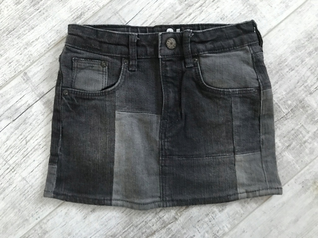 H&M spódnica jeans 128