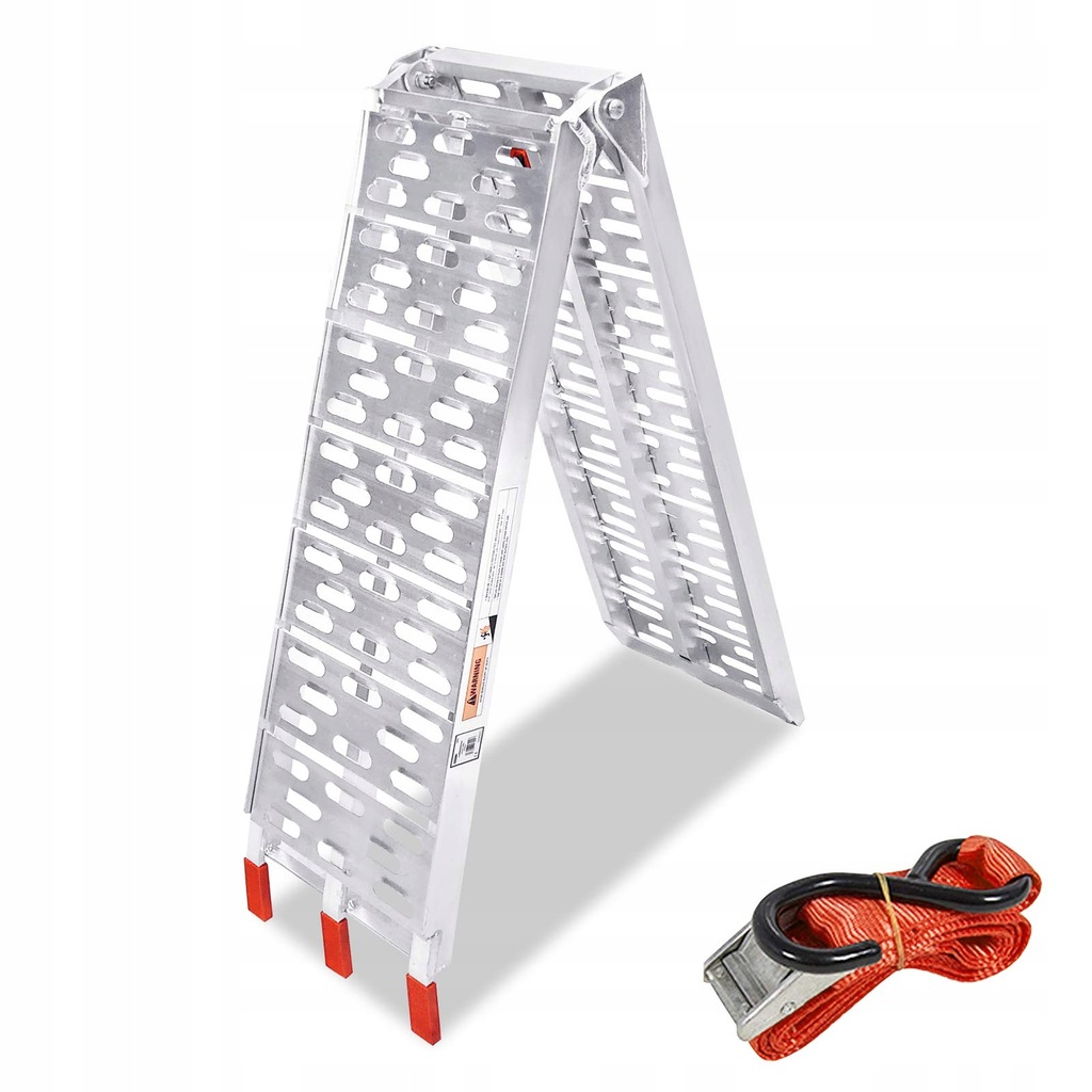 aluminiowa rampa najazdowa, składana, 340 kg