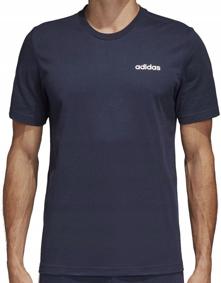 Koszulka męska adidas Essentials Plain Tee granato