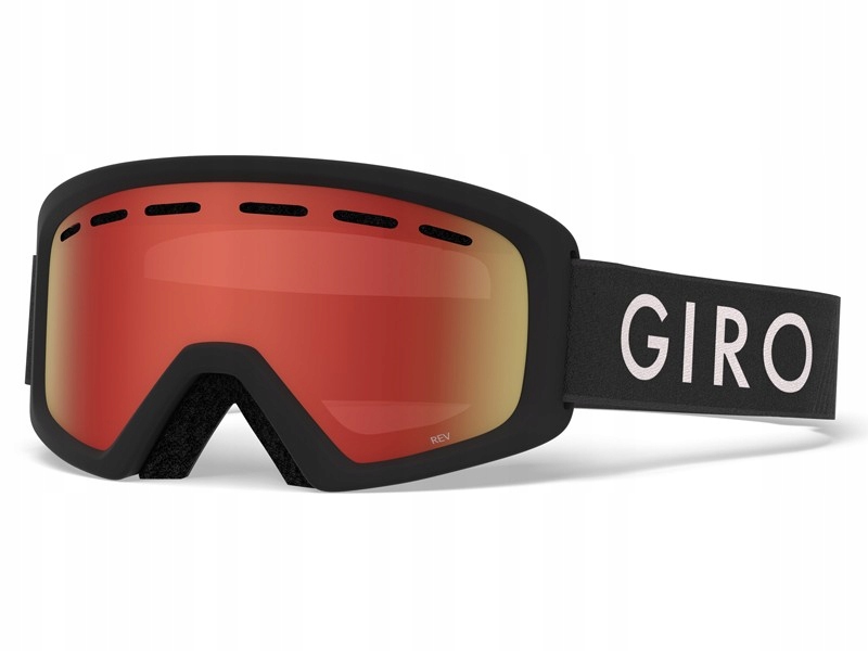 GIRO Gogle zimowe REV BLACK ZOOM